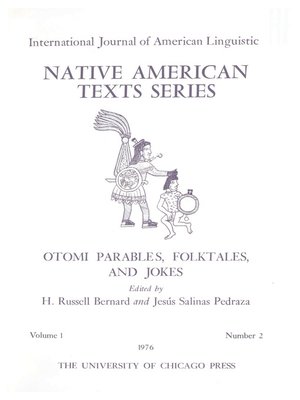 cover image of Otomi Parables, Folktales, and Jokes
